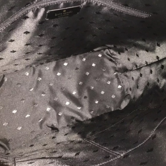 NWT Kate spade black lola sparkle glitter tote - Picture 9 of 10